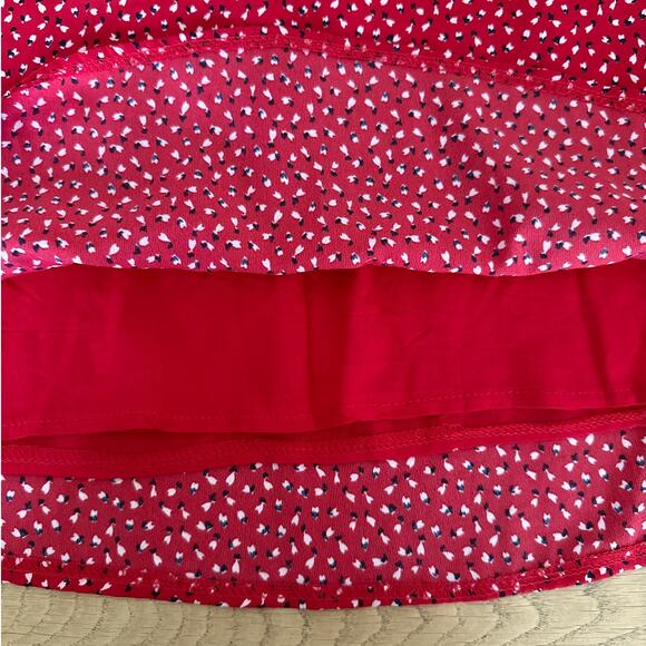 Princess Polly - Love Birds Mini Dress in Red & White - Picture 4 of 6